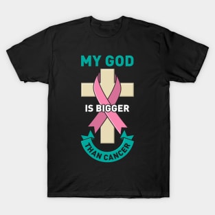 CANCER FIGHTER: Bigger Than Cancer T-Shirt